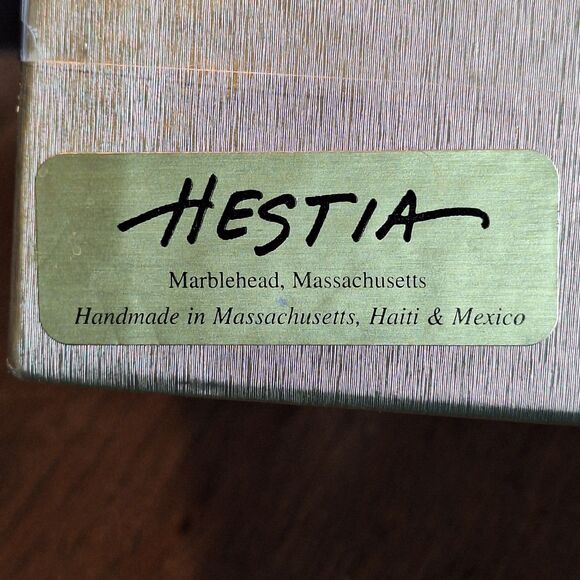 VTG 1990 HESTIA Hand Made Embroidered Santa Claus Pillow Ornaments 3" Long - Picture 9 of 16